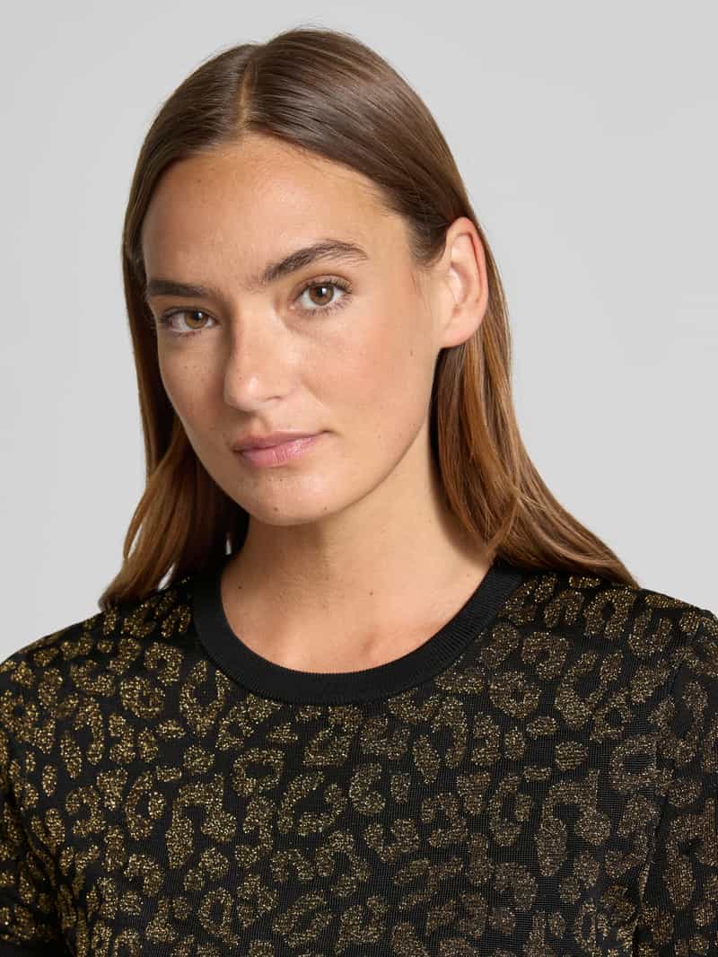 Lauren Ralph Lauren Gebreid shirt van viscosemix model 'EYELAH'