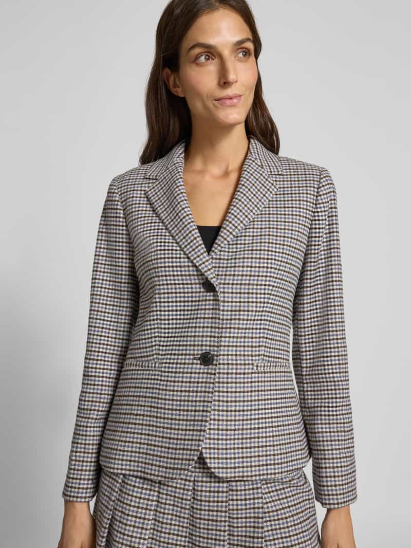 MAX&Co. Shaped fit korte blazer van scheerwolmix model 'RANCIO'