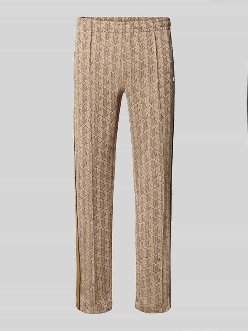 Lacoste Regular fit sweatpants met katoen