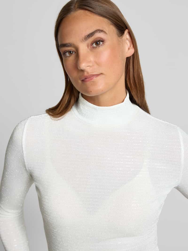 HUGO Shirt met lange mouwen en pailletten model 'DRISILA'