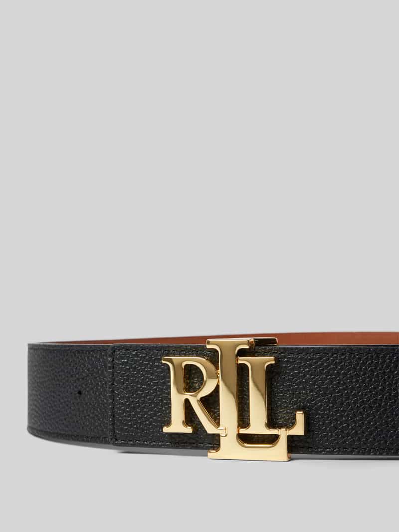 Lauren Ralph Lauren Leren riem met pinsluiting