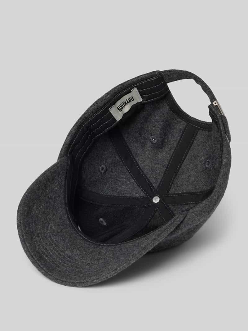drykorn Baseballpet van wolmix met stitching model 'JESPER'