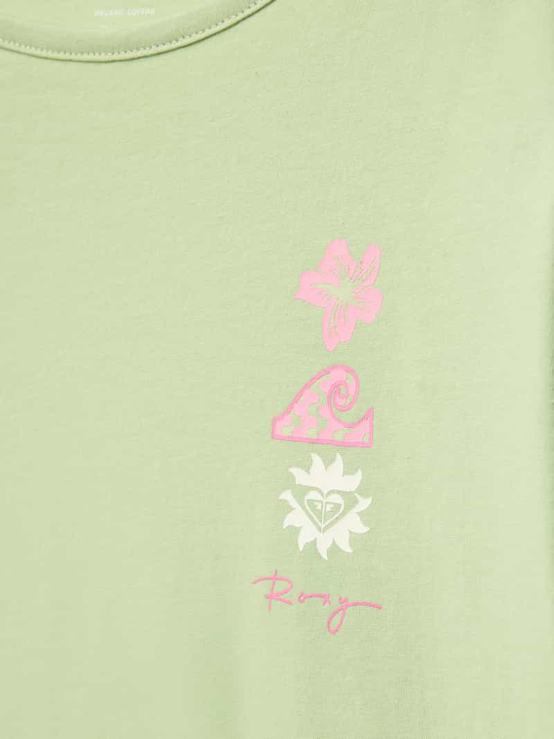 Roxy T-shirt met labelprint model 'DAY AND NIGHT'