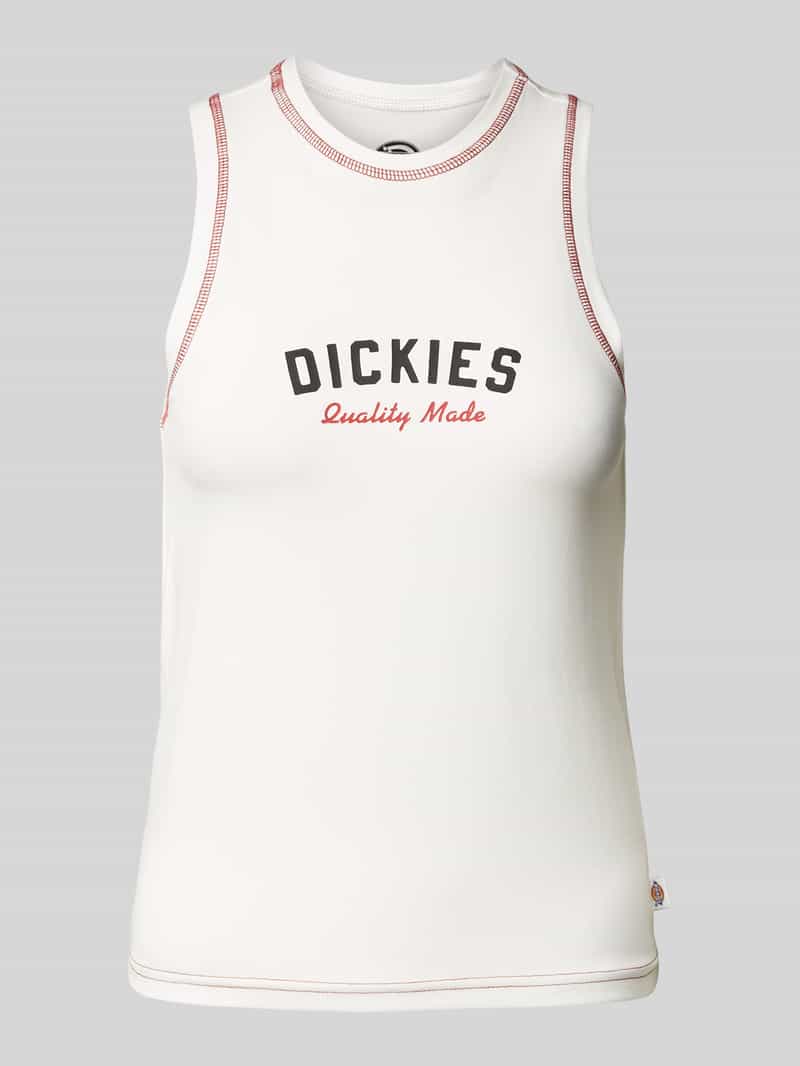Dickies Tanktop met labelprint