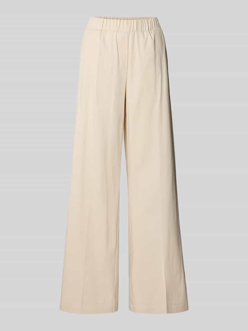 OPUS PANTS Wide leg stoffen broek met paspelzakken aan de achterkant model 'Mucia'