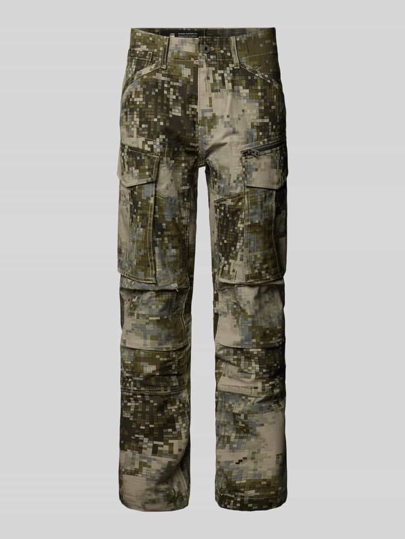 G-Star Raw Regular tapered fit cargobroek in 5-pocketmodel model 'Rovic'