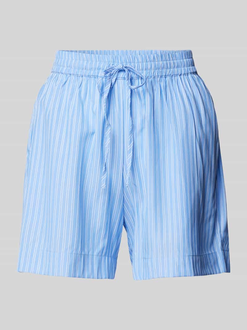 Regular fit short met tunnelkoord model 'ELLA'