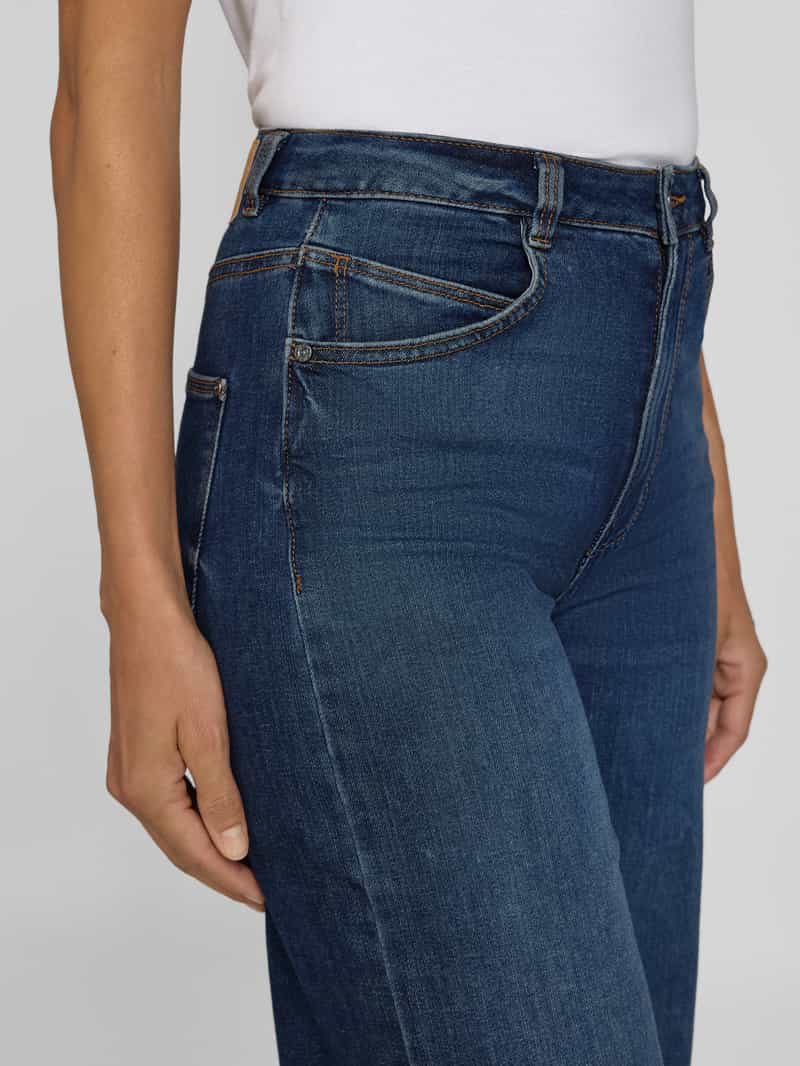 Tom Tailor High waist jeans van katoenmix model 'MADINA'