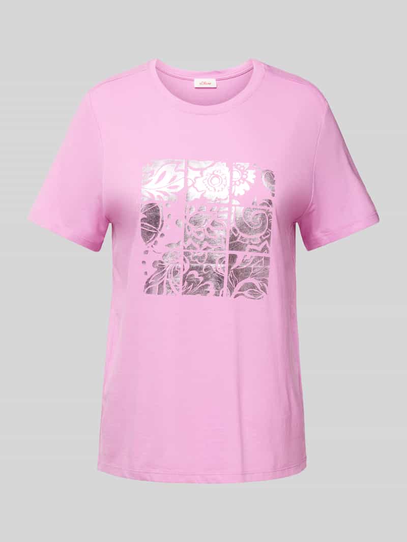 s.Oliver RED LABEL T-shirt met motiefprint
