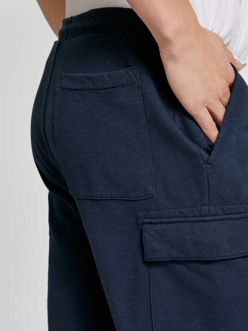 s.Oliver RED LABEL Regular fit sweatshorts met cargozakken