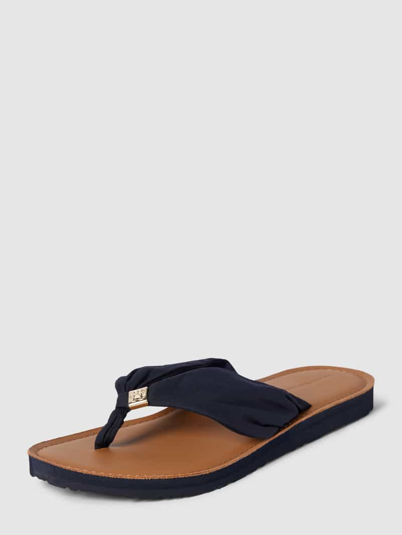 Tommy Hilfiger Teenslippers met labelapplicatie