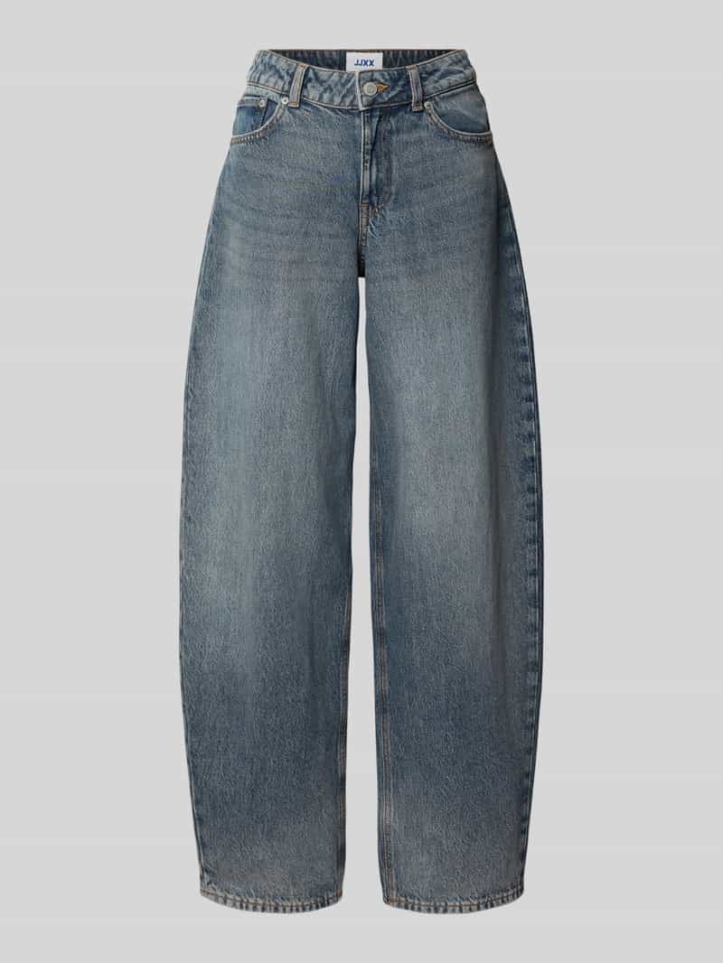 JJXX Wide leg jeans van biologische katoenmix model 'FUJI'