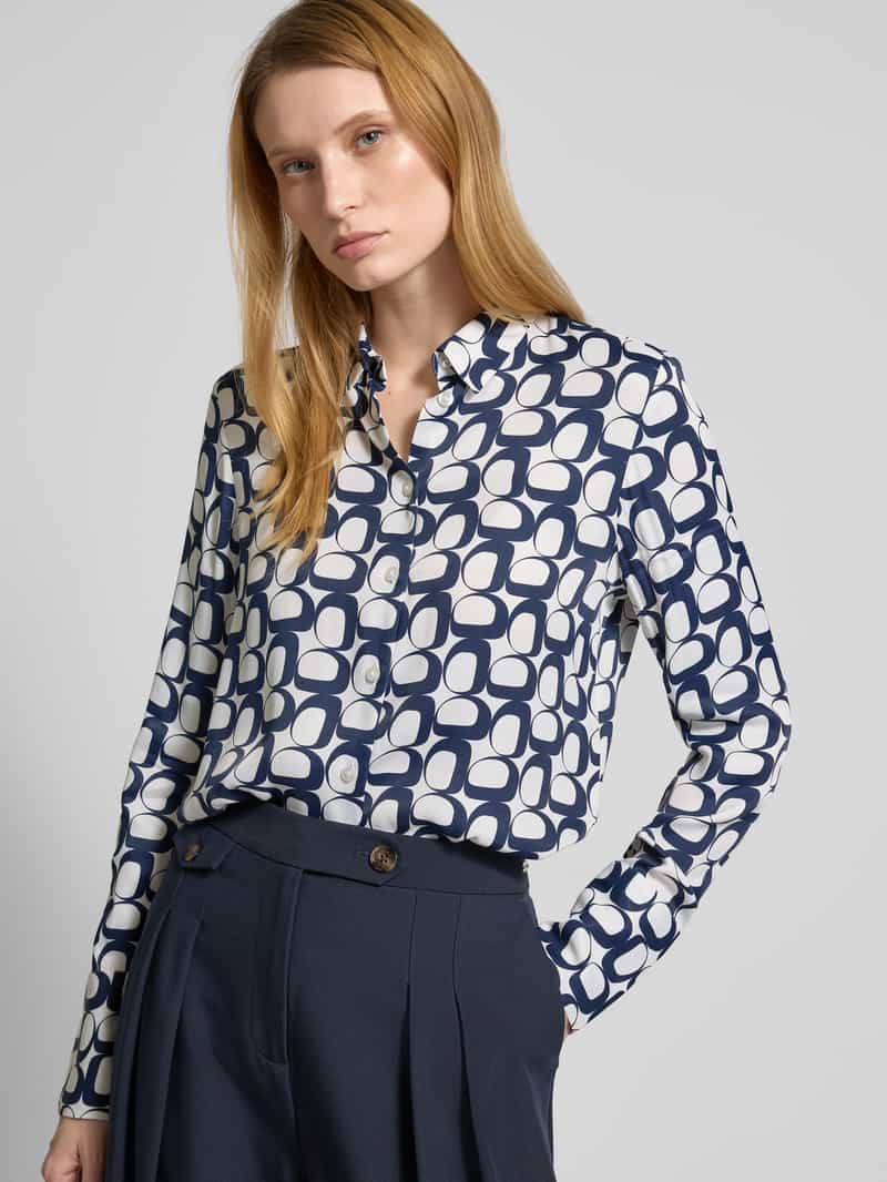 Eterna Overhemdblouse met knoopsluiting
