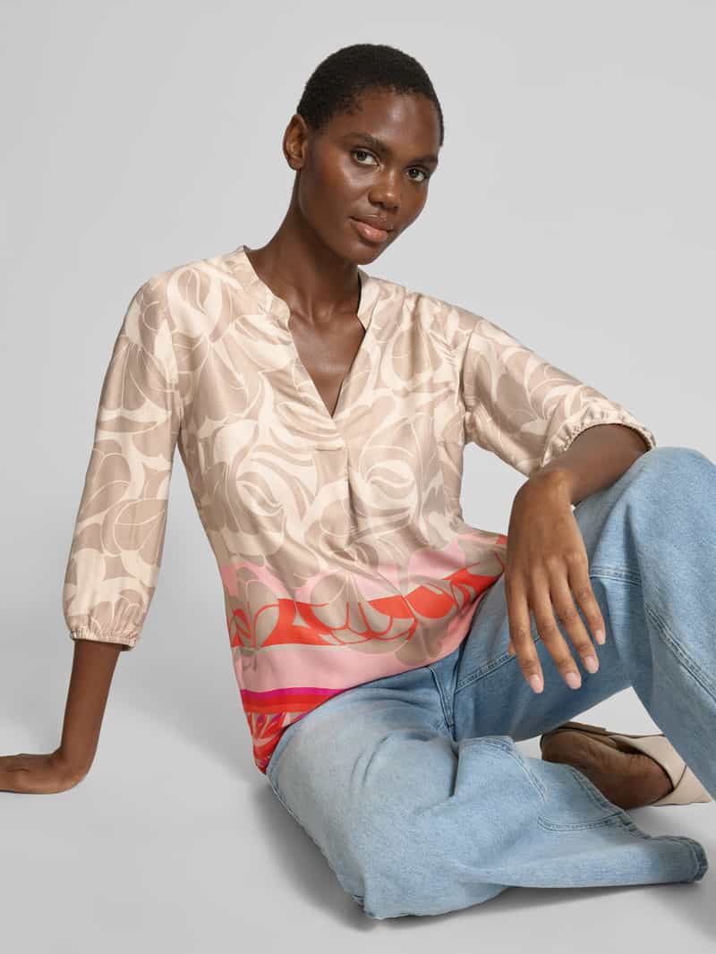 Betty Barclay Regular fit blouse met tuniekkraag