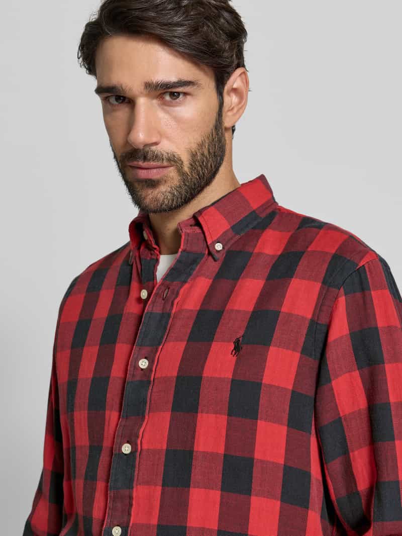 Polo Ralph Lauren Regular fit vrijetijdsoverhemd met kentkraag