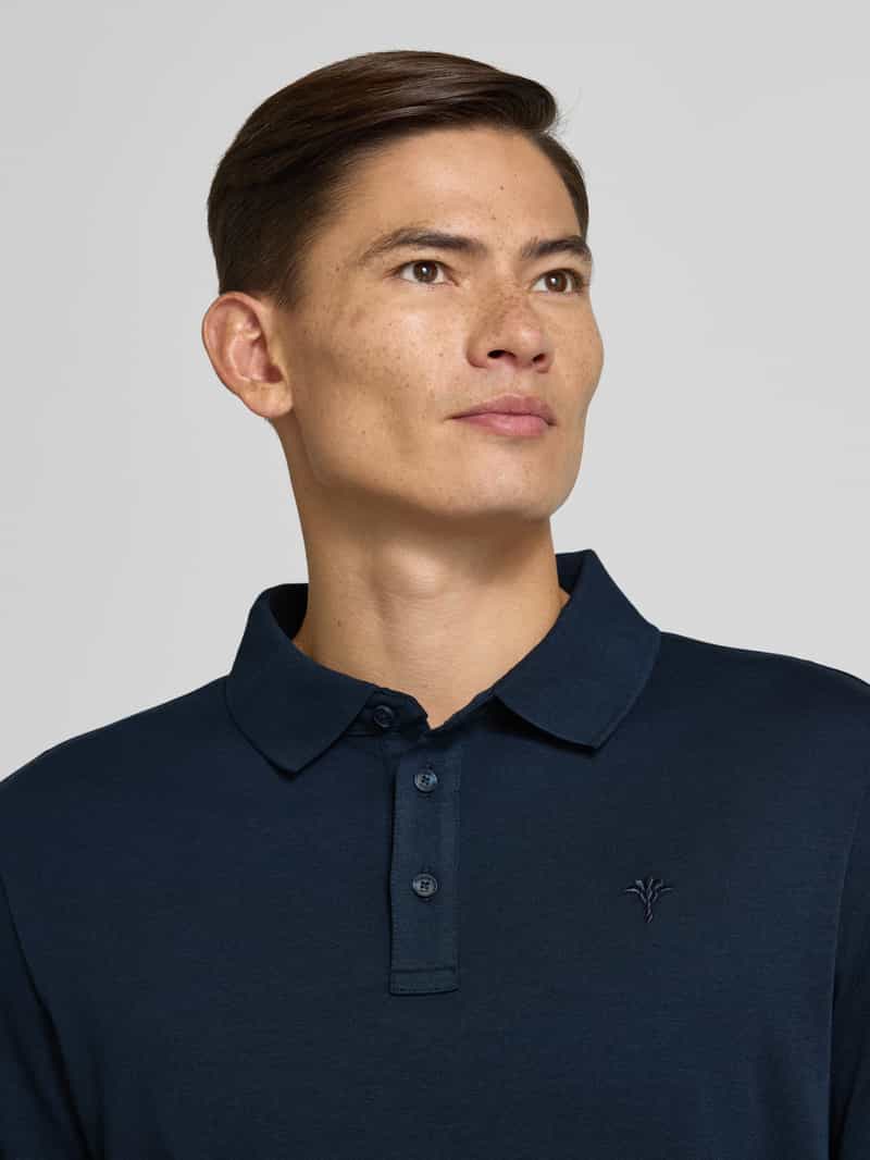 JOOP! Collection Regular fit poloshirt in design met lange mouwen model 'Pero'