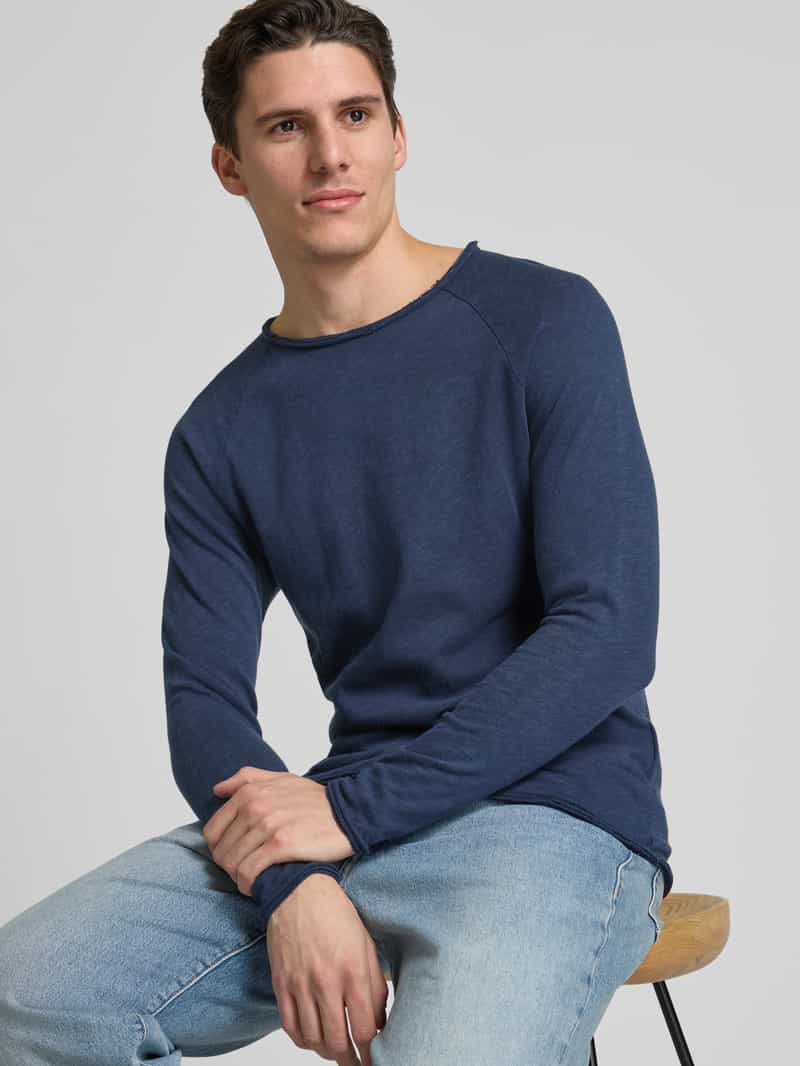 American vintage Shirt met lange mouwen en ronde hals model 'SONOMA'
