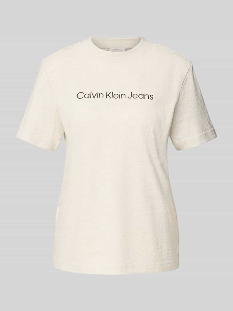 Calvin Klein Jeans T-shirt met labelprint