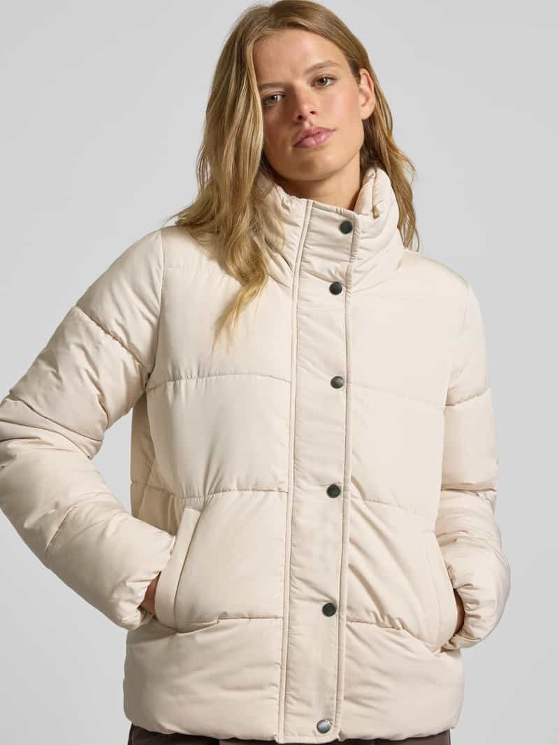Only Regular fit gewatteerd jack met opstaande kraag model 'NEWCOOL'