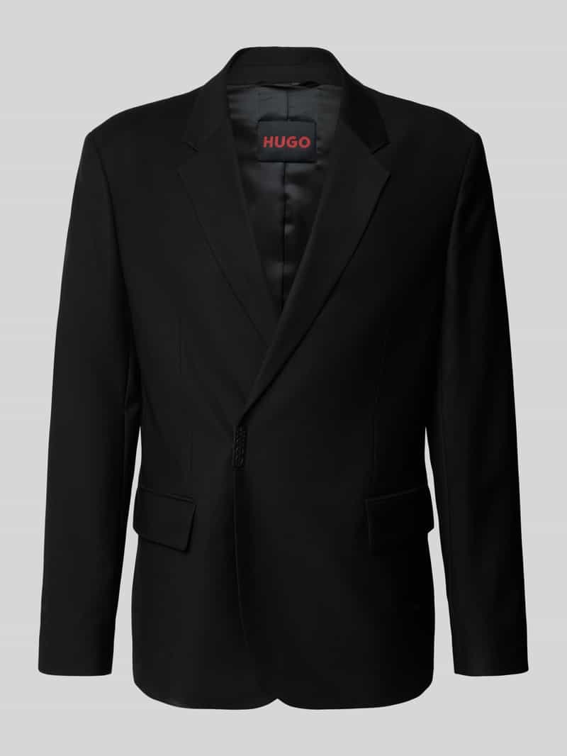 HUGO Regular fit colbert van wolmix model 'HANS'