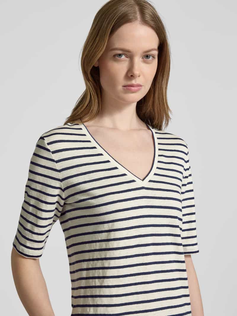 Weekend Max Mara T-shirt met V-hals model 'OPZIONE''