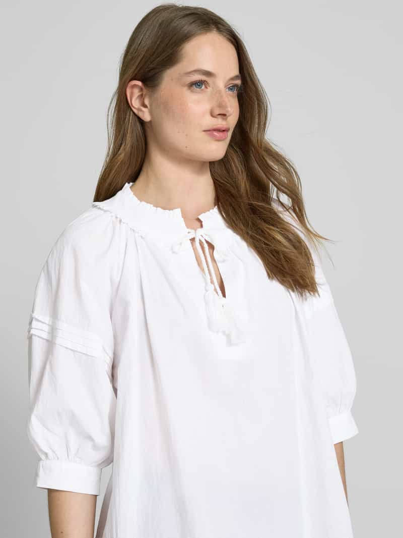 LOLLYS LAUNDRY Relaxed fit blouse met 3 4-mouwen model 'Alvi'