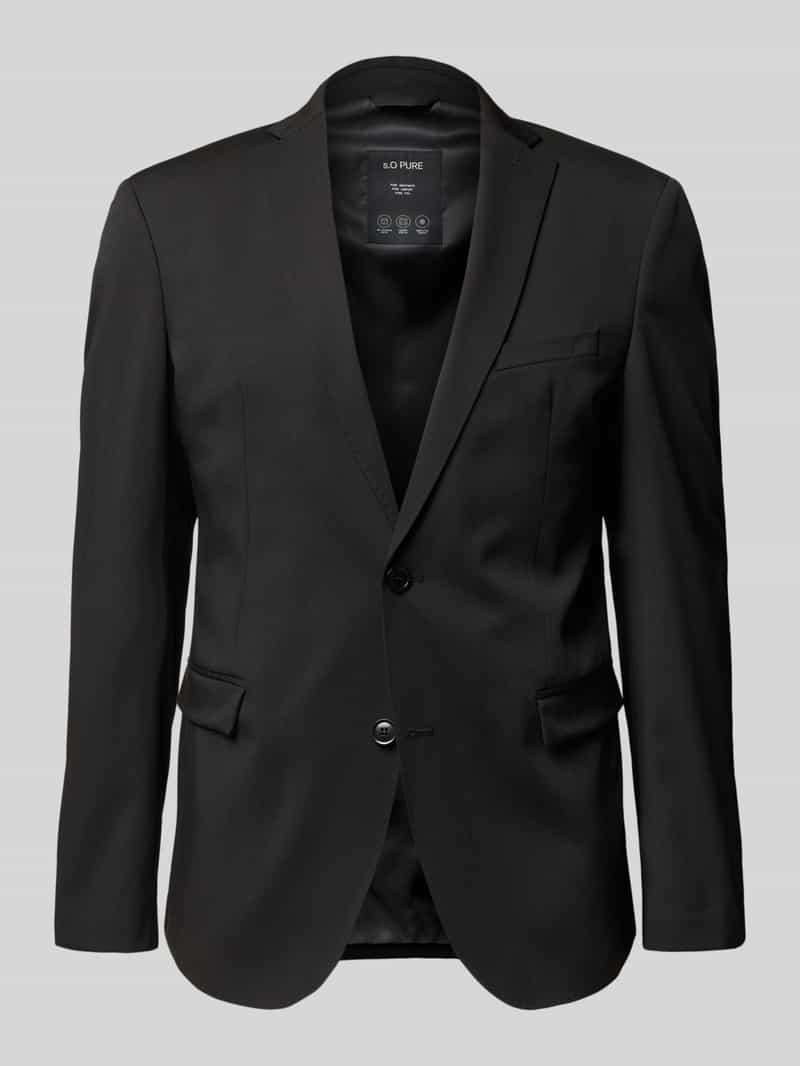s.Oliver BLACK LABEL Colbert met 2-knoopssluiting
