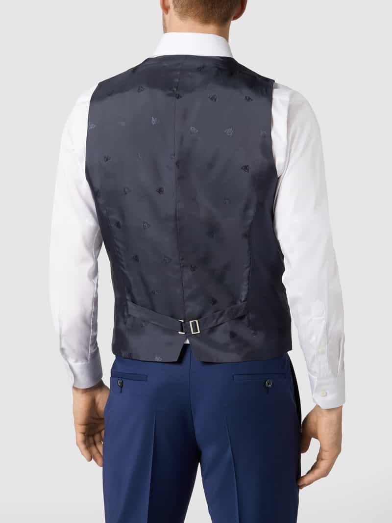 Gilet van scheerwolmix met reverskraag Roy Robson