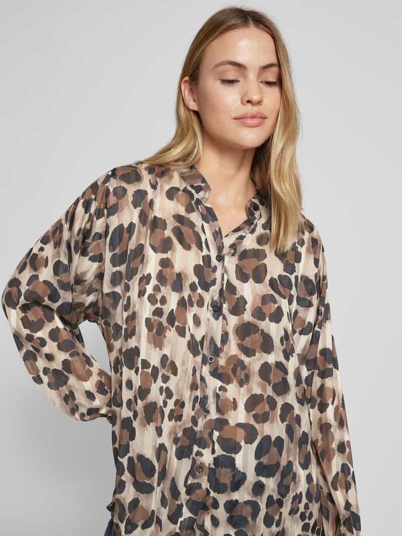 ZABAIONE Regular fit blouse met tuniekkraag