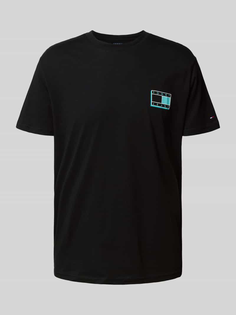 Tommy Jeans Regular fit T-shirt van puur katoen