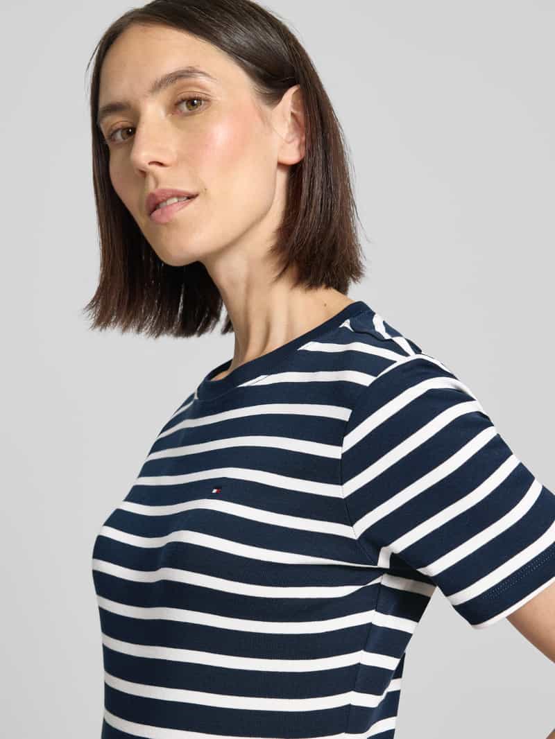 Tommy Hilfiger Slim fit T-shirt van puur katoen