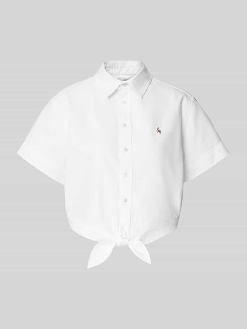 Polo Ralph Lauren Regular fit blouse met knoopdetail