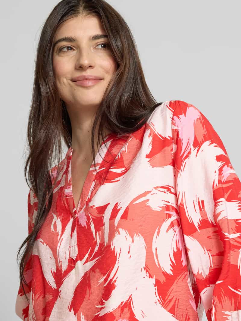 s.Oliver RED LABEL Regular fit blousetop van viscosemix
