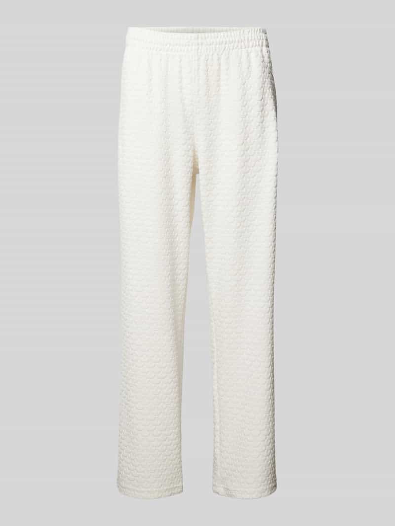 adidas Originals Straight leg sweatpants met structuurmotief
