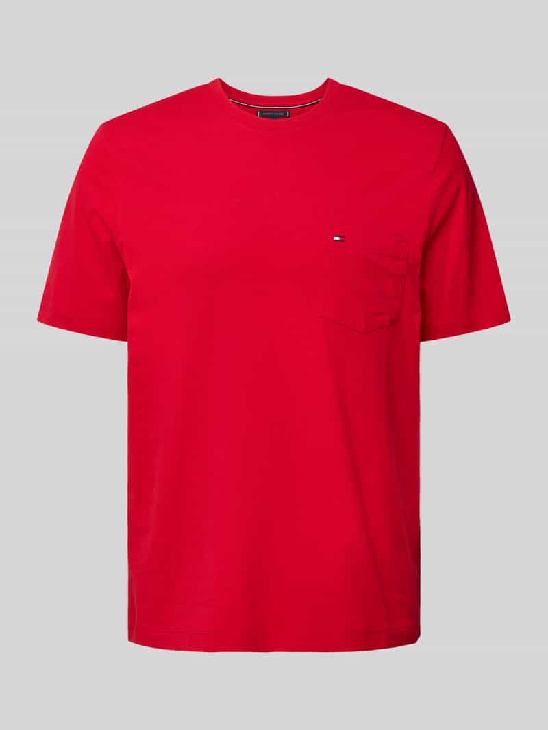 Tommy Hilfiger Regular fit T-shirt van puur katoen