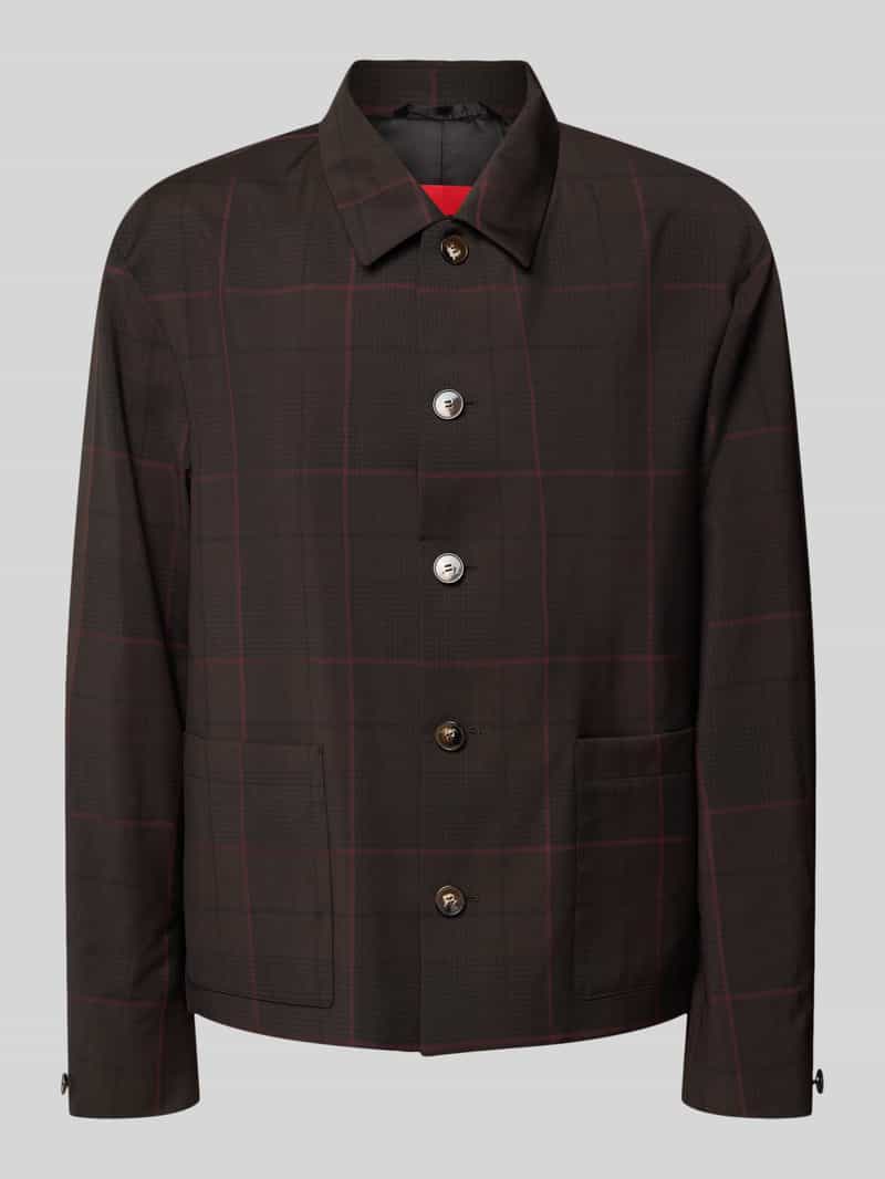 HUGO Slim fit colbert van pure scheerwol model 'Hypetar'