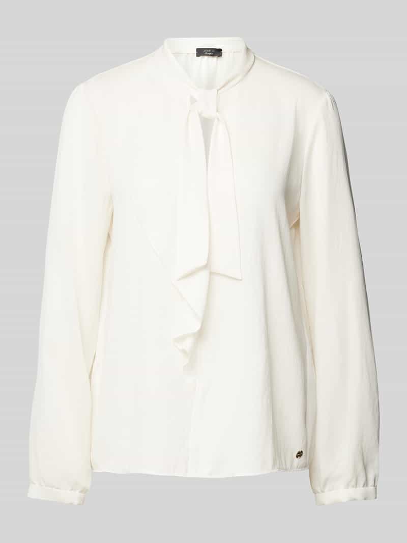 Marc Cain Strikblouse met labelapplicatie