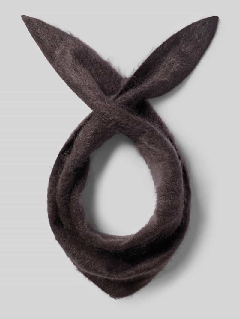 Sjaal van kasjmier in effen design