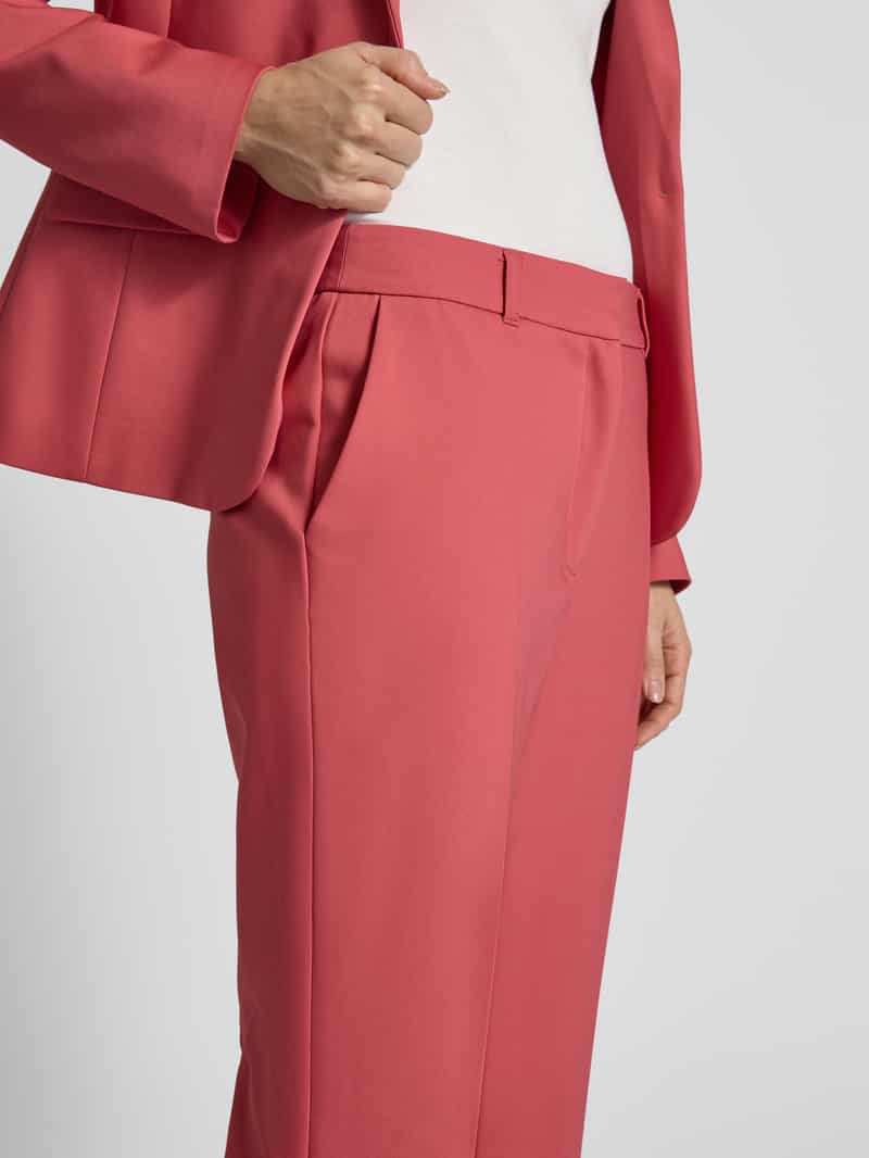 s.Oliver BLACK LABEL Regular fit pantalon met riemlussen