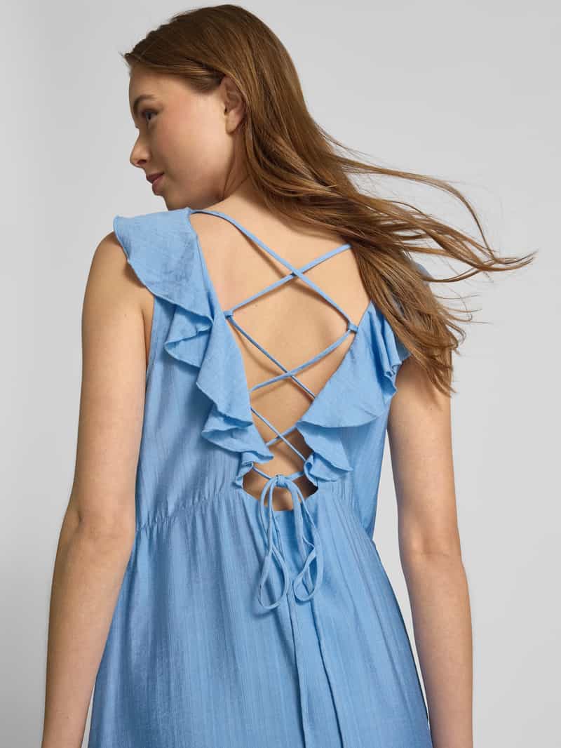 moves Midi-jurk met volants model 'Leanna'