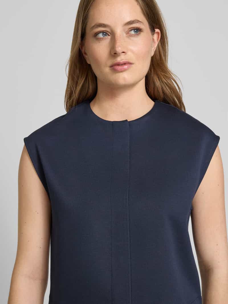 someday Wide fit gilet met ronde hals model 'Umandy'