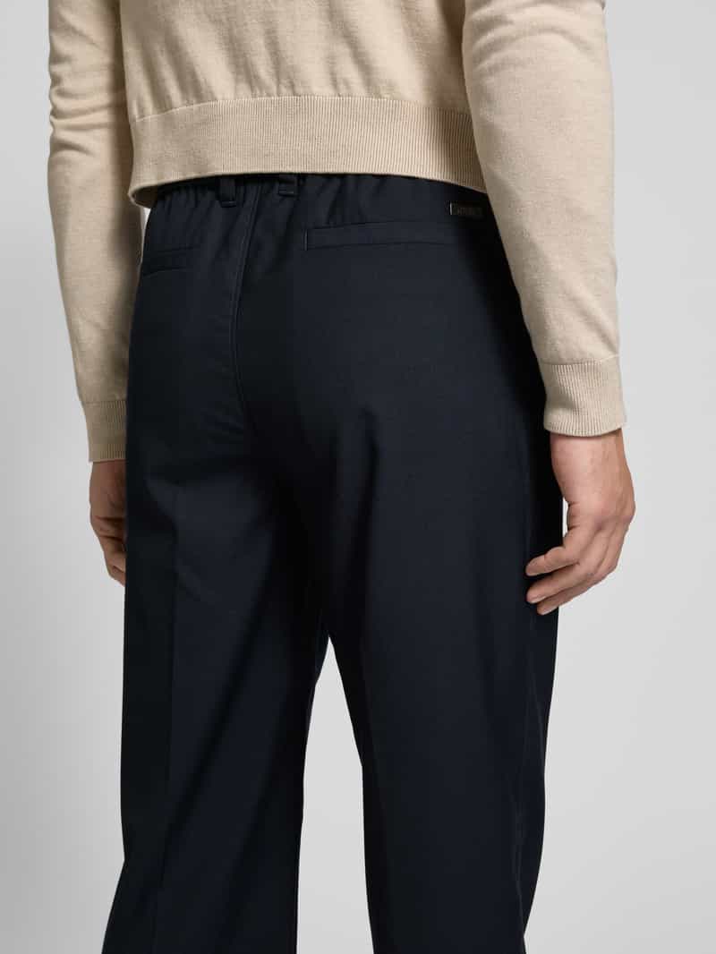 Armani Exchange Relaxed fit stoffen broek met elastische band