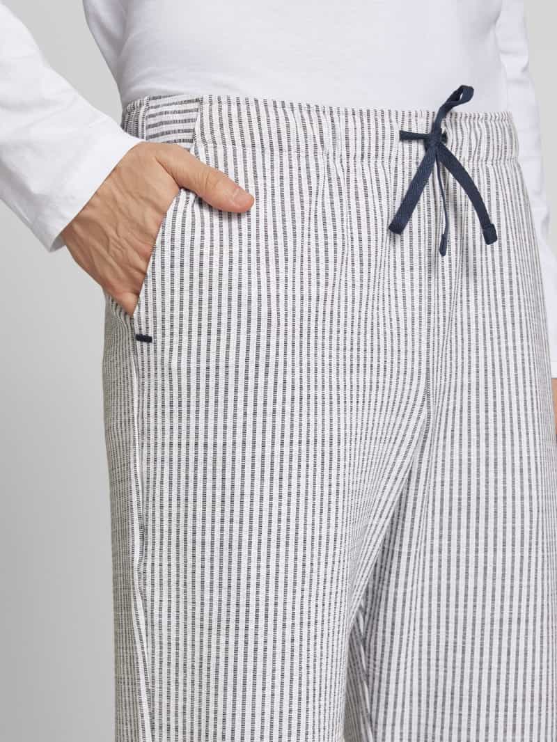Schiesser Sweatpants met Franse steekzakken