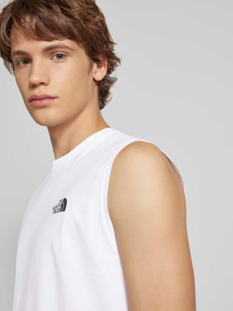 The North Face Tanktop met labelprint model 'SIMPLE DOME'