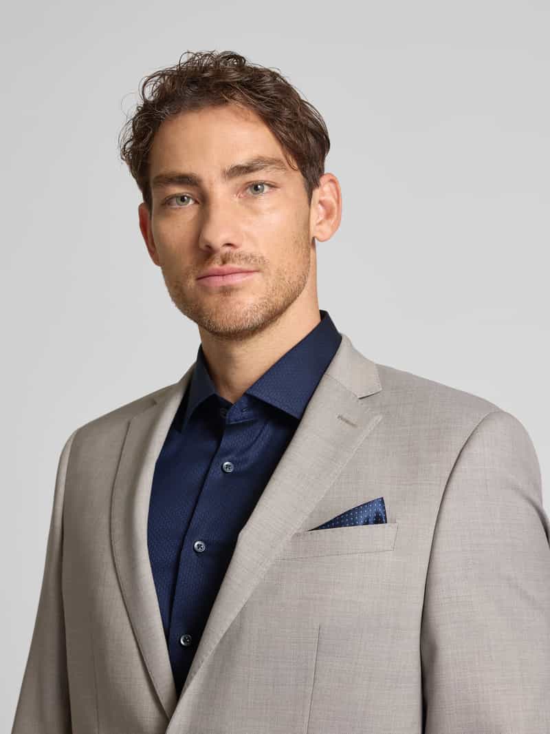 Eterna Slim fit zakelijk overhemd met knoopsluiting