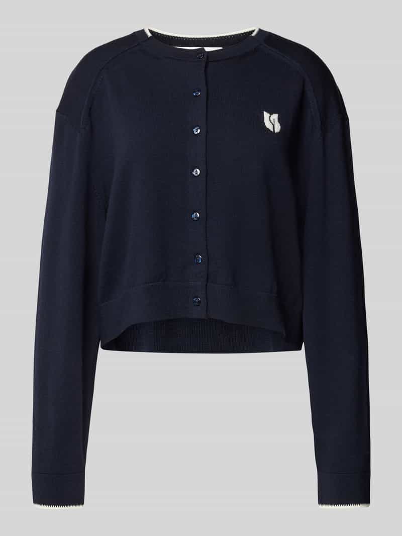 Bash Gebreid jack van pure wol model 'BRANCIE'