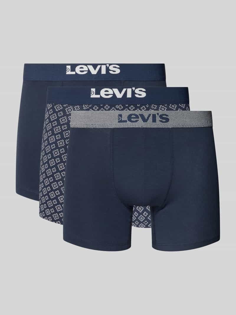 Levi's Boxershort met elastische logoband in een set van 3 stuks