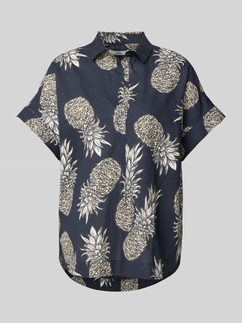 0039 italy Blouseshirt met design met korte mouwen model 'DERRY'