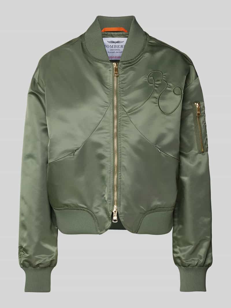 Original Bombers Bomberjack met labelstitching