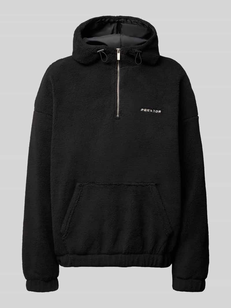 Fleece pullover met ritssluiting, model 'Olten'